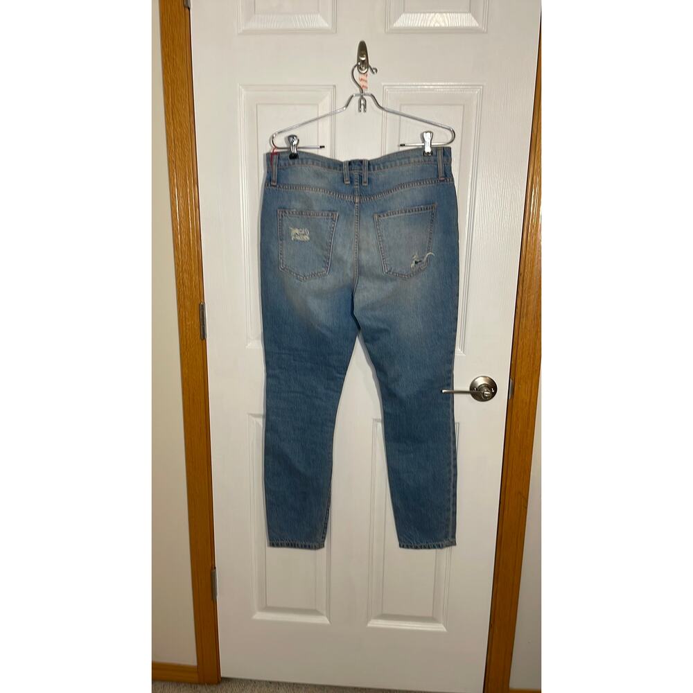 CURRENT/ELLIOTT PATCHED JEANS RARE - Picture 2 of 7
